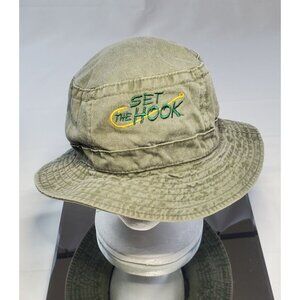 OTTO CAP Bucket Hat Men's Size SM Green 100% Cotton